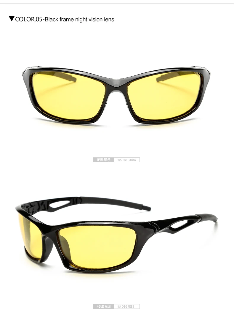 Warblade New Men's Polarized Driving Sunglasses Yellow Lense Night Vision  Driving Glasses Polaroid Goggles Reduce Glare For Men - Night Vision Glasses  - AliExpress