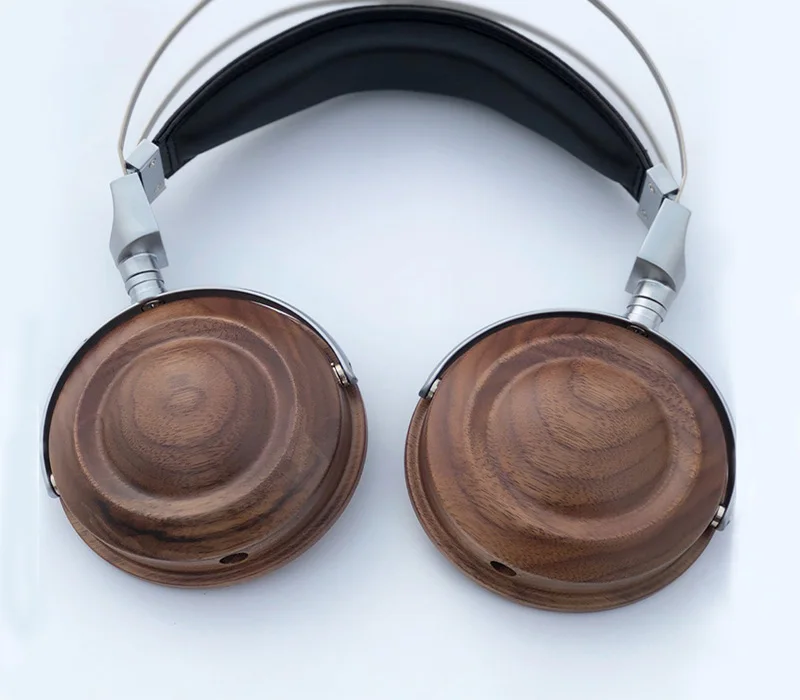 HiFi Headphone Case Over Ear Headphone Wooden Case Shell DIY Bluetooth Headphone Case Cover 40MM 50MM 53MM