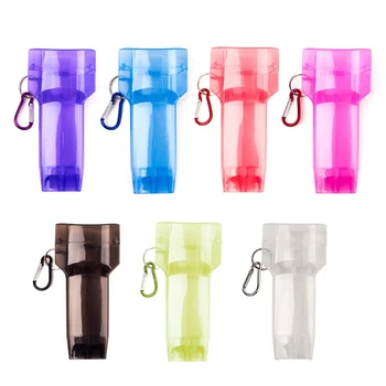 

New Portable Keychain Dart Case Plastic Transparent Darts Box Club Family Game