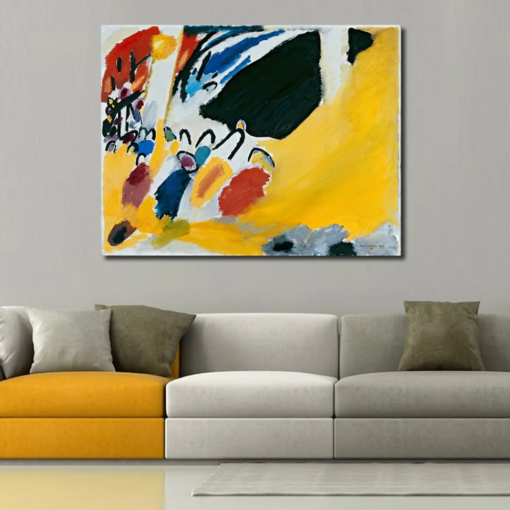JQHYART Abstract Wall Art Posters And Prints Pictures For Living Room