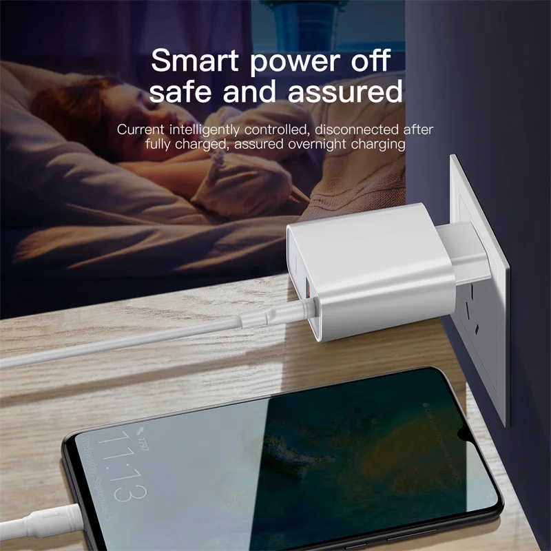 Baseus Quick Charge 4,0 3,0 USB Зарядное устройство для iPhone Xiaomi samsung huawei SCP QC4.0 QC3.0 QC C PD для быстрого настенного мобильный телефон Зарядное устройство