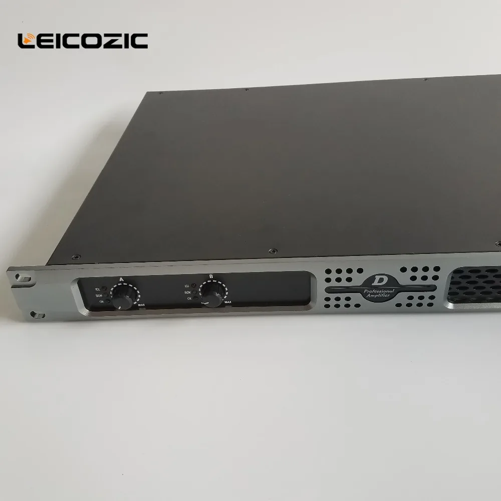 Leicozic DX2850 1u усилители 1400 Вт RMS amplificador аудио 2 Канальные усилители усилитель высокой мощности профессиональные сценические звуковые системы