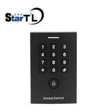 Автономная клавиатура контроля доступа для система контроля допуска к двери с Wiegand 26 клавиатура slave reader пароль Pin для входа и выхода