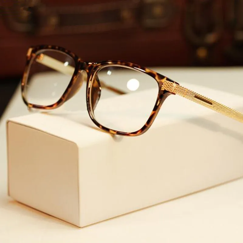 

Retro Metal Eyeglass Frames Full Rim Men Women Fashion Glasses myopia Rx able Computer Anti Coating Protection
