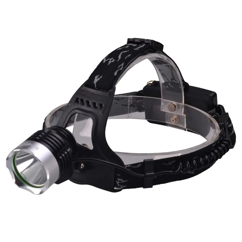 UltraFire XML-T6 1 светодиодный фонарь для фар, для патруля, для спелеменной ночной рыбалки, ночной фонарь для верховой езды, кемпинга, рыбалки, аккумулятор 18650