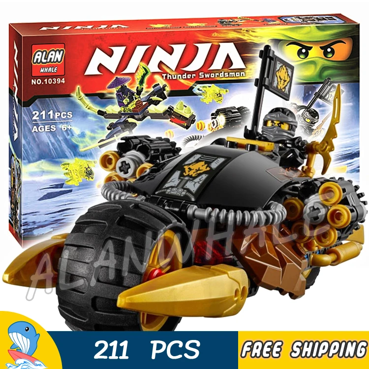 lego ninjago blaster bike