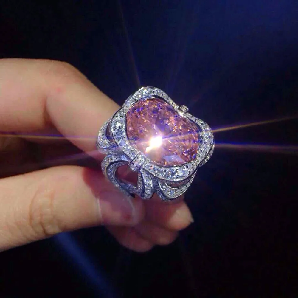 Qi Xuan_Fine Jewelry_Handmade Rose Rings_S925 цельное серебро высокого качества ретро темперамент