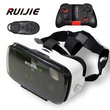 Xiaozhai BOBOVR Z4 Mini VR Box 360 Degrees 3D Virtual Reality Headset Video Game Private Theater+MOCUTE-50 Bluetooth Controller