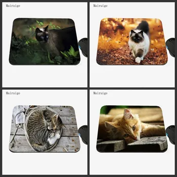 

Mairuige Hot Selling Animal Cute Cat High Quality Computer and Laptop Rubber Mouse Pad 18*22/ 20*25/25*29cm support Customized
