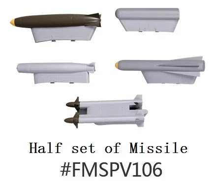 

Decorative Missile for FMS Model A10 RC Jet Airplane FMS094