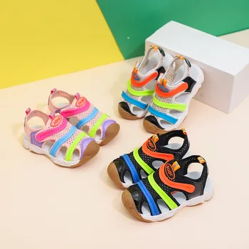 

Children's Cave Shoes 2019 New Baby's Baotou Sandals Boys'net Children's Sandals