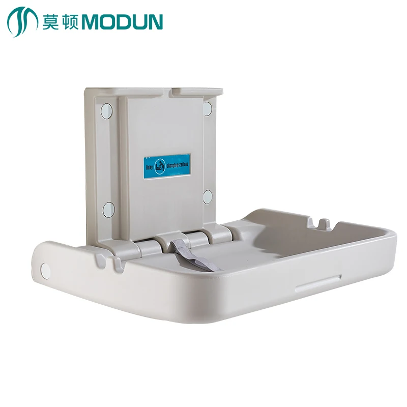 Anti-vandal horizontal vertical infant diaper station baby changing station baby changing table