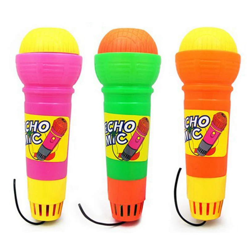 18.5*6CM Echo Microphone Mic Voice Changer Toy Gift Birthday Gift