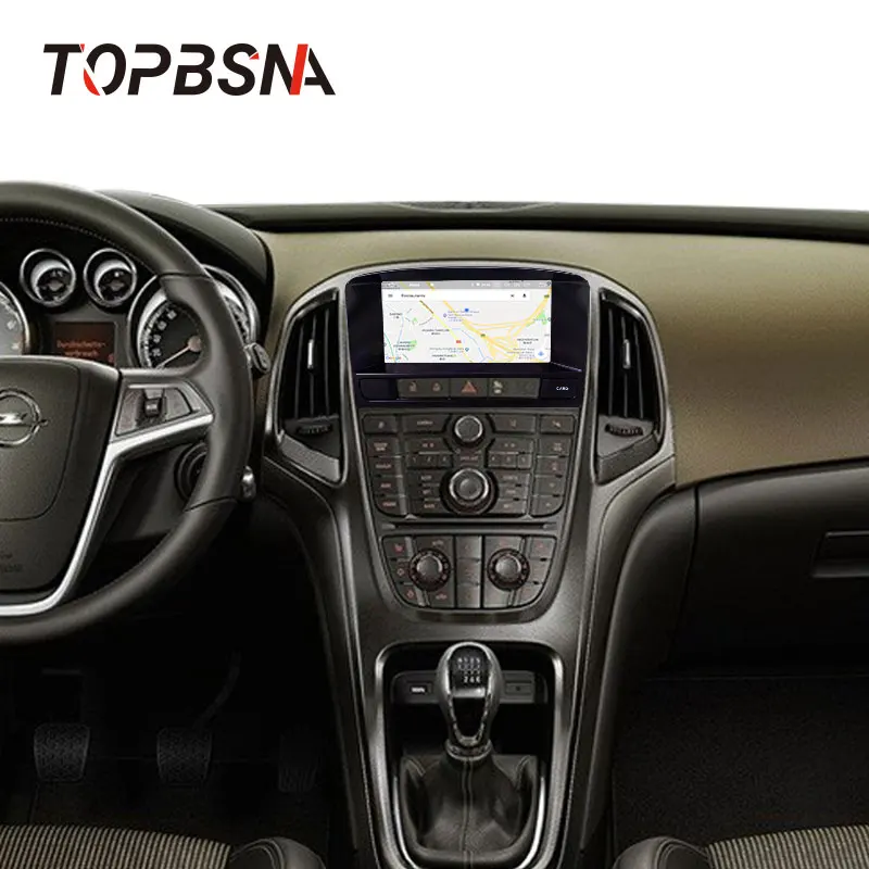 TOPBSNA 2 Din Android 9,0 автомобильный dvd-плеер для Opel Astra J Vauxhall Buick Verano 2010 2011 2012 2013 gps Navi аудио wifi RDS