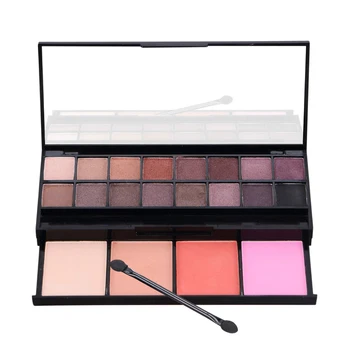 

20 Colors Shimmer Eyeshadow Palette Earth Color Warm Luminous Eye Shadow Palettes Compact Makeup Set Smoky Eyes Cosmetic Pigment