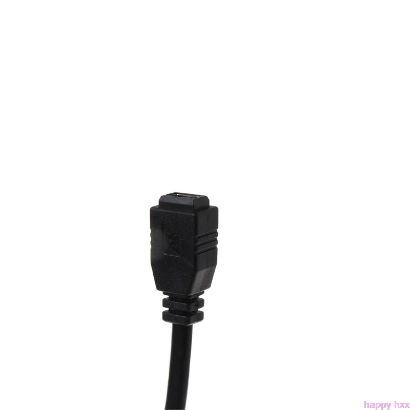 Мини USB 4 контактный штекер гнездо 90 градусов Удлинительный кабель для MP3 GPS камеры