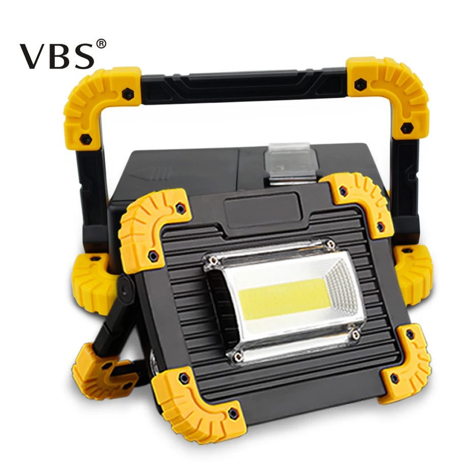 

20W 400LM LED Work Lighting Lamp Rechargeable LED Portable Spotlight for Outdoor Camping Emergency Floodlight Lamp