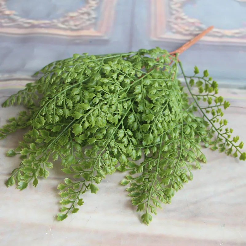 2PCS/ 45CM Fake Fern Leaf Branch, Fern Artificial Plant floral Decor
