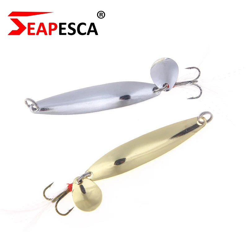 SEAPESCA металлическая блесна ложка рыболовные приманки 5 г 7 10 13 искусственная
