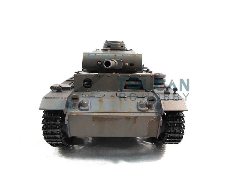 Металл Мато 1/16 Panzer III RC РТР Танк модель инфракрасный версия серый 1223 TH00663