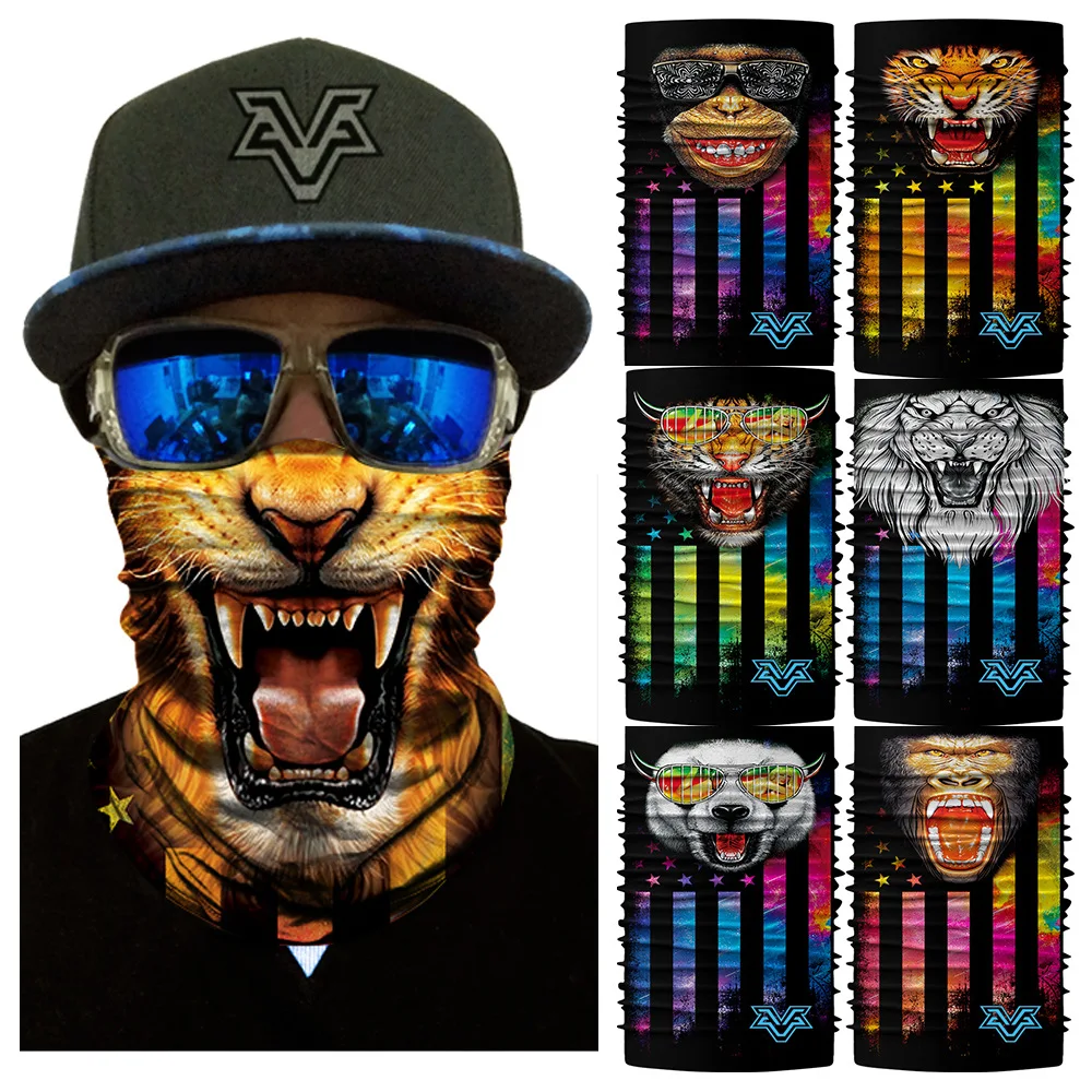 Magic Headwear Shark Sea Outdoor Scarf Headbands Bandana Mask Neck Gaiter Head Wrap Mask Sweatband