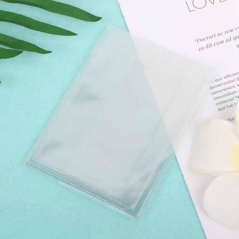 

PVC Transparent Auto Documents Cover Russian Driver's License Case Protect Car ID Card Holder for Men