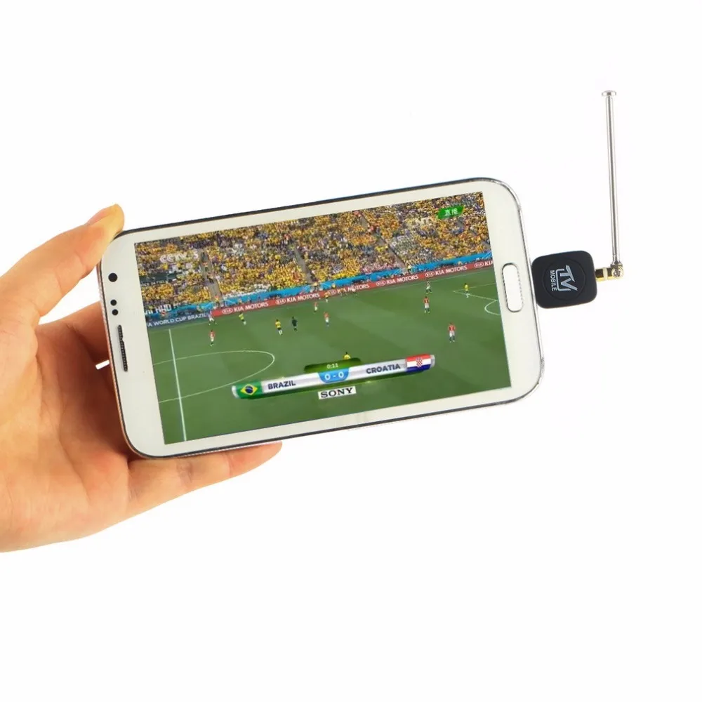 High Quality Mini Micro USB DVB-T Digital Mobile TV Tuner Receiver for Android 4.0-5.0