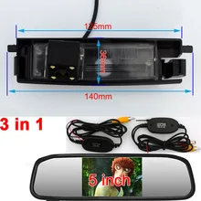 Заднего вида обратной парковочная Камера монитор для TOYOTA RAV4 2000 2001 2002 2003 2004 2005 2006 2007 2008 2009 2010 2011 2012 2013