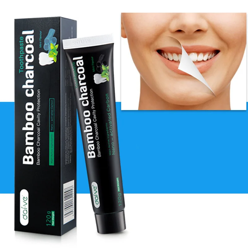 Activated Charcoal Teeth Whitening Toothpaste Bamboo Charcoal Toothpastein Toothpaste from