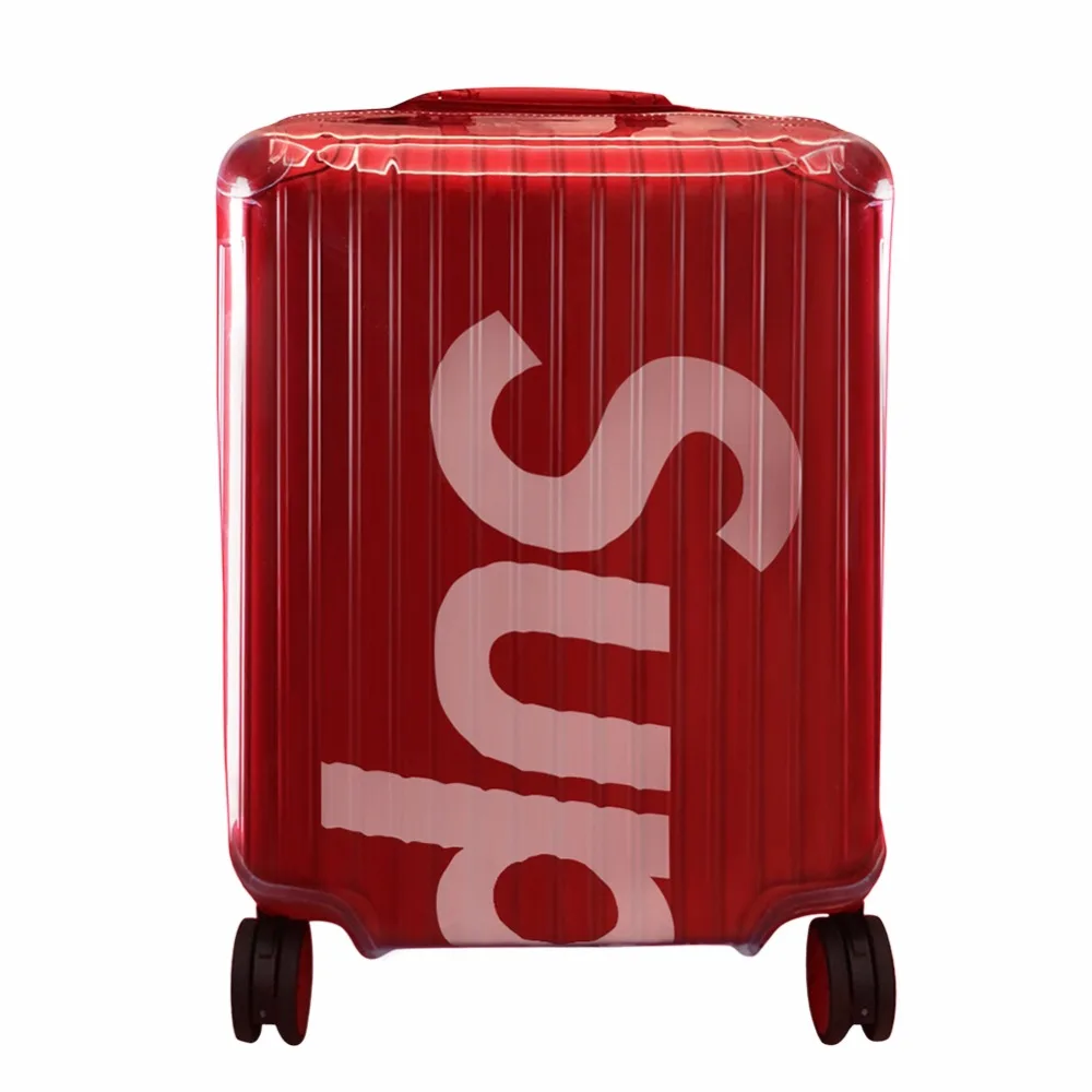 

Suitcase Cover Clear PVC Luggage Protector with Zipper Closure for Supreme RIMOWA 45L or 82L