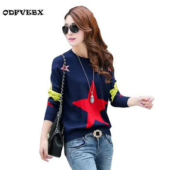 

Boutique women sweaters hedging short paragraph loose large size crew neck sweater autumn new women Joker student Tops ODFVEBX