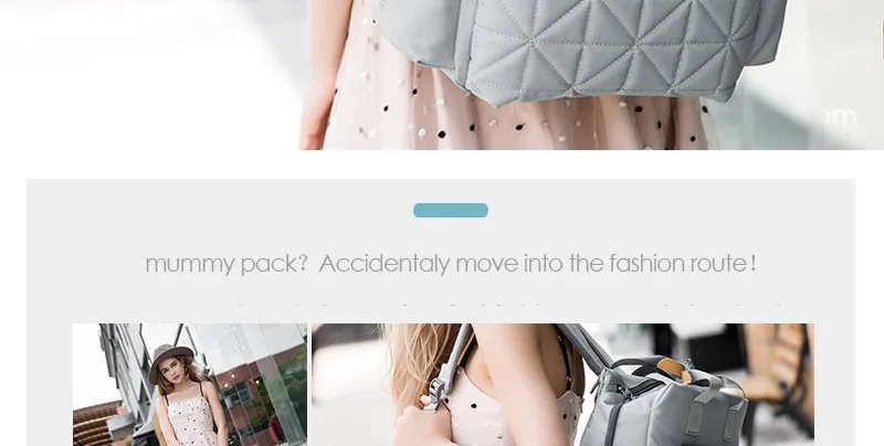 Fashion Mummy Maternity Diaper Bag Large Nursing Bag Travel Backpack Designer Stroller Baby Bag Baby Care Nappy Backpack_18