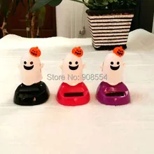 wholesale 15 pieces per lot swing ceaselessly no battery home car decor novelty halloween toys solar - Halloween Novelties Wholesale wholesale 15 pieces per lot swing ceaselessly no battery home car decor novelty halloween toys solar - Halloween Novelties Wholesale