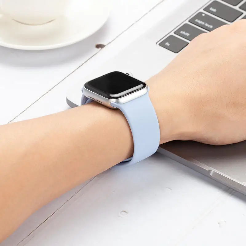 Спортивный ремешок для часов Apple Watch, силиконовый ремешок для часов Iwatch, Apple Watch Series 4,3, 2 38 мм/42 мм 81009 - Цвет ремешка: 11