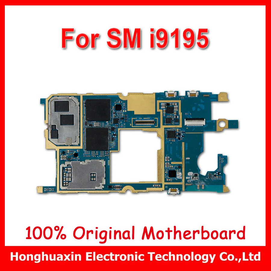 

free shipping,Europe version original unlocked for Samsung galaxy S4 mini i9195 Motherboard,100% work Logic Boards