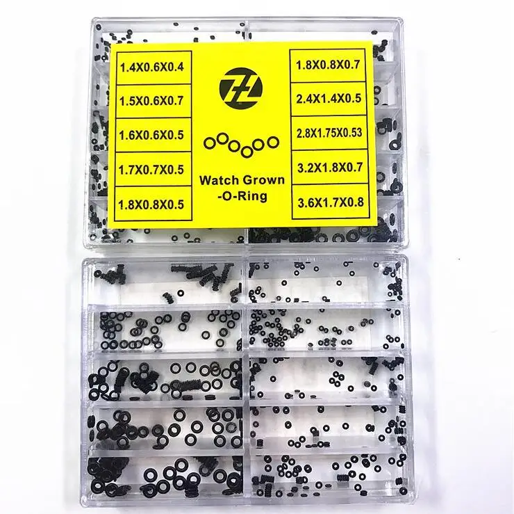 Buy 10 Size Rubber Watch Crown Gasket Seal O Ring Rubber O Ring Repair Set