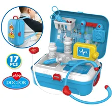 Детские игрушки, детские игрушки для доктора, аптечка, набор для доктора, экологический пластик, Обучающие игрушки, кухонные столовые приборы