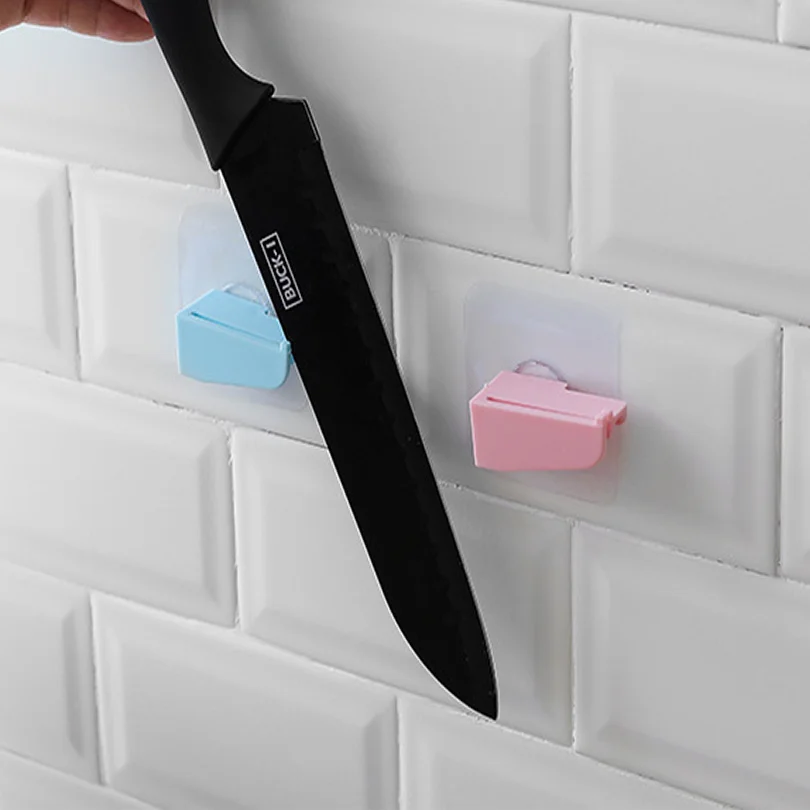

Knife Storage Rack Punch-Free Wall Hanging Knife Holder Kitchen Supplies Tool Holder EGP110