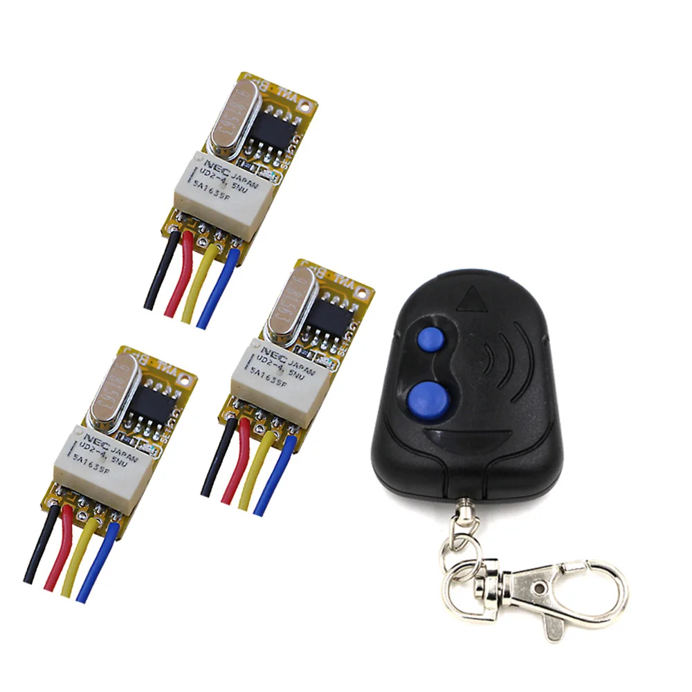 Door Access Open Button Remote Switch Electronic Lock Mini RF Receiver
