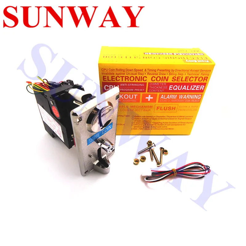 

Plastic front Panel KAI738C Single Coin Acceptor Coin Selector Token Coin Mech for Arcade Kiosk Game Cabinet Vending machine