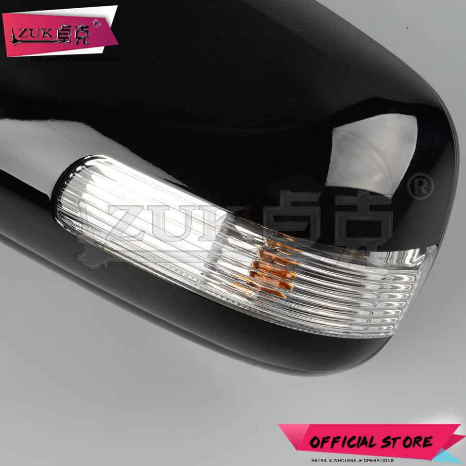  ZUK 2PCS Auto Folding Heating LED Car Outer Rearview Side Mirror Assy For TOYOTA CAMRY 2006 2007 20 - 32964025535