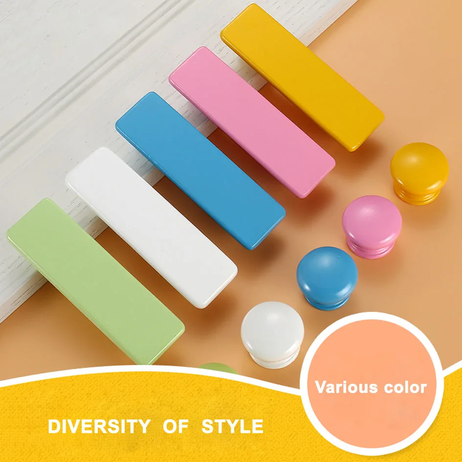 1 قطعة الأطفال خشبية مقابض باب المطبخ مجلس الوزراء المقابض الأثاث خزانة دولاب مقبض موجزة مقابض أدراج تسحب