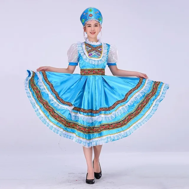 Songyuexia Classical Traditional Russian Dance Costume Dress European