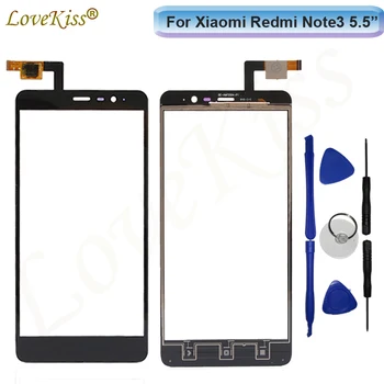

5.5" Note 3 Touchscreen Panel For Xiaomi Redmi Note 3 Note3 Touch Screen Sensor LCD Display Digitizer Front Outer Glass TP Cover