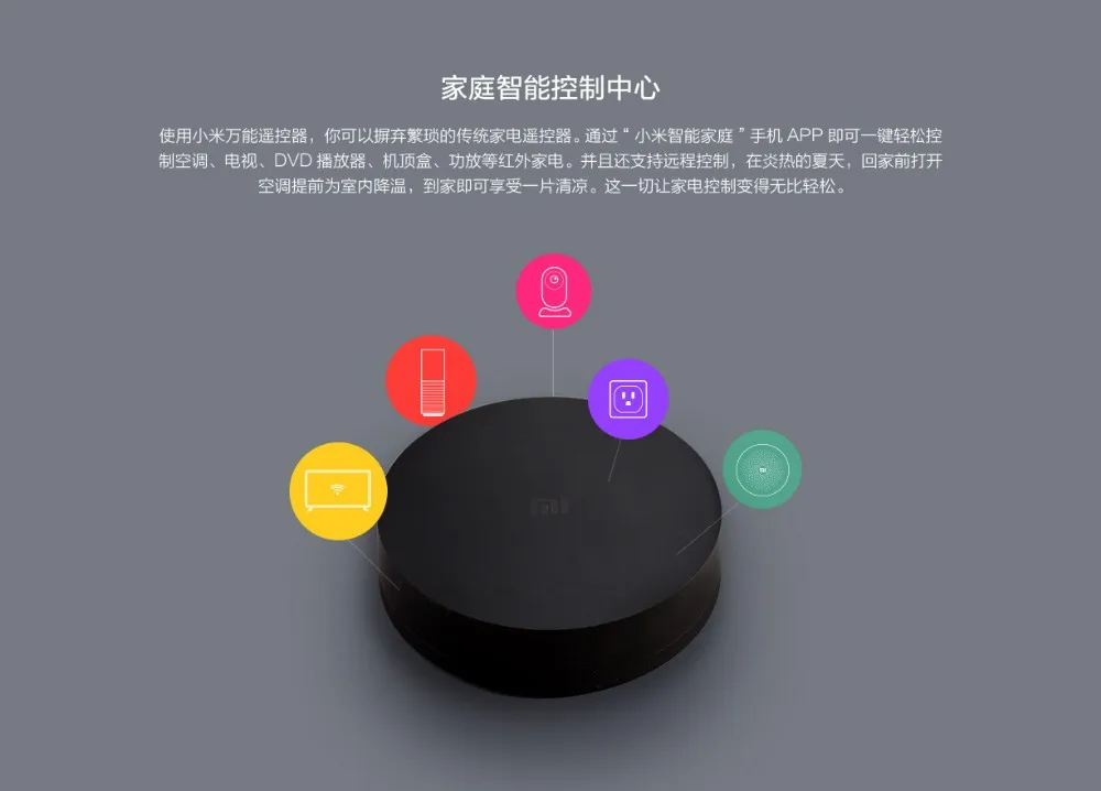 Xiaomi Mi Универсальный умный пульт дистанционного управления wifi переключатель 360 градусов умный дом автоматизация