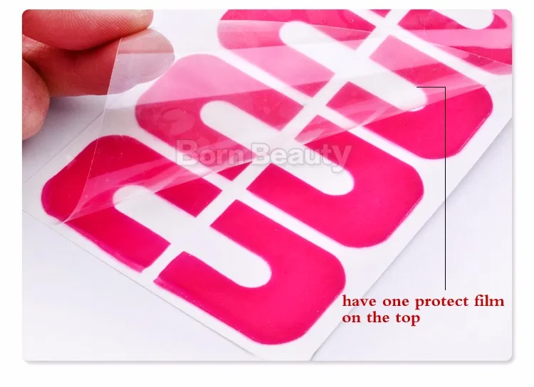 10 шт. u-образная наклейка на палец, непроливающаяся лента, защита для ногтей, УФ-гель для рисования, маникюрная защита, инструменты для дизайна ногтей