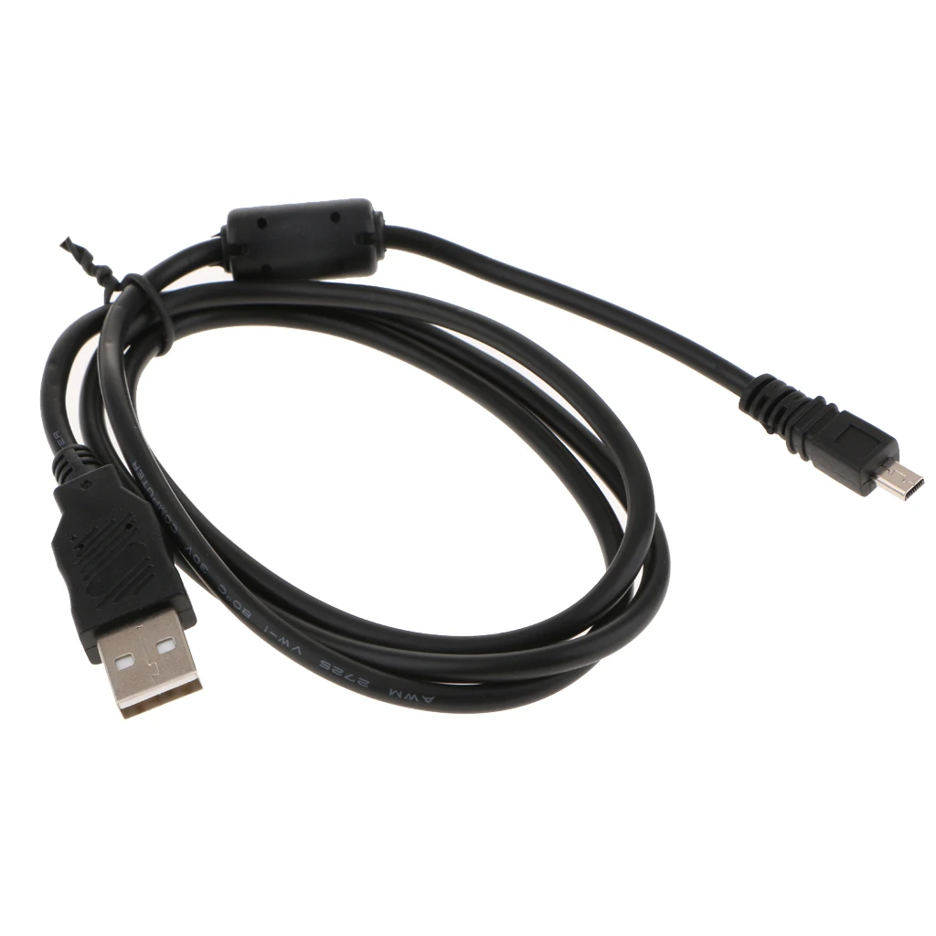 USB Cable 8P Data Cord Charging Lead Wire for Canon Nikon Sony Pentax Olympus Fujifilm Panasonic Konica Minolta Digital Camera
