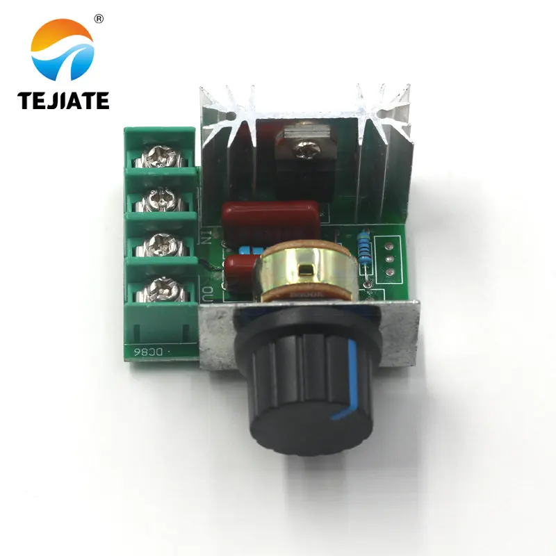 AC 220V 2000W SCR регулятор напряжения Диммеры Регулятор скорости