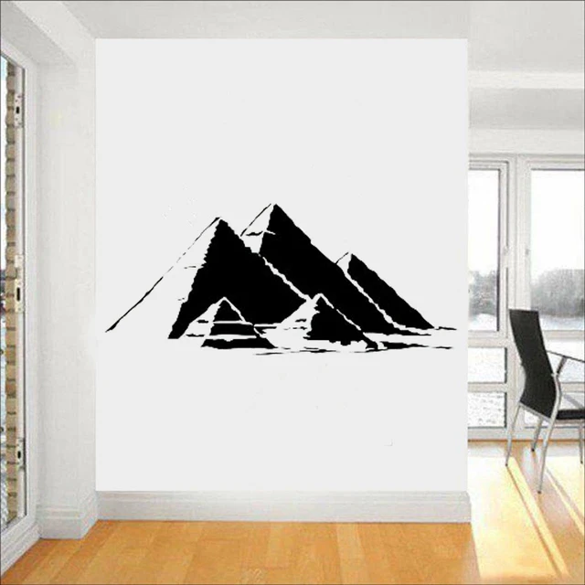 egyptian pyramids wall decals sacred symbol vinyl sticker home