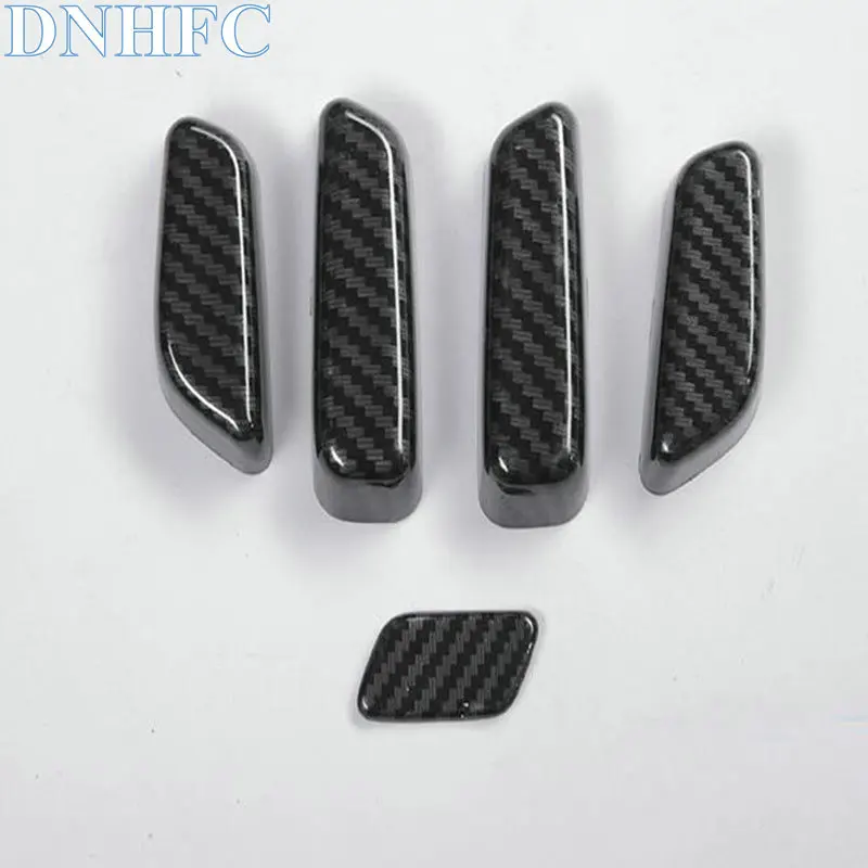 

DNHFC Car seat adjustment button sequins For LHD MAZDA CX-5 CX5 KF 2nd Generation 2017 2018 Car Styling